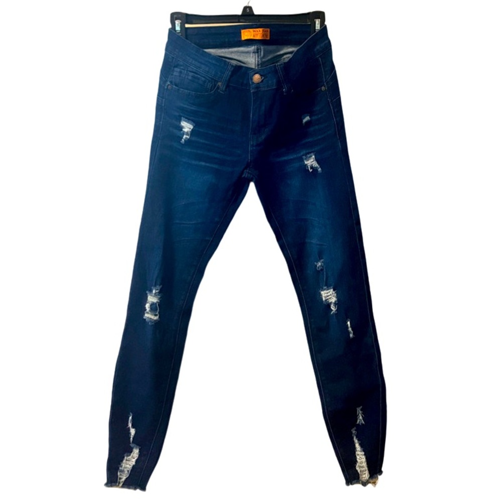 Skinny High Rise Jeans by Wax Jean